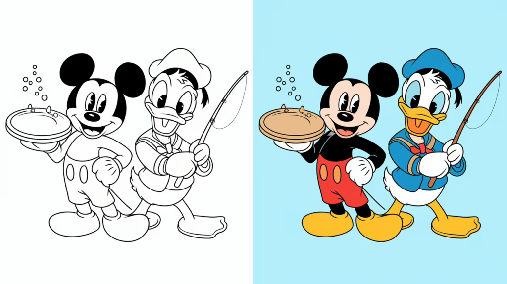 50+ Disney Coloring Pages (Free Printable PDF) Disney-Coloring-Pages-Featured-Image-1.png