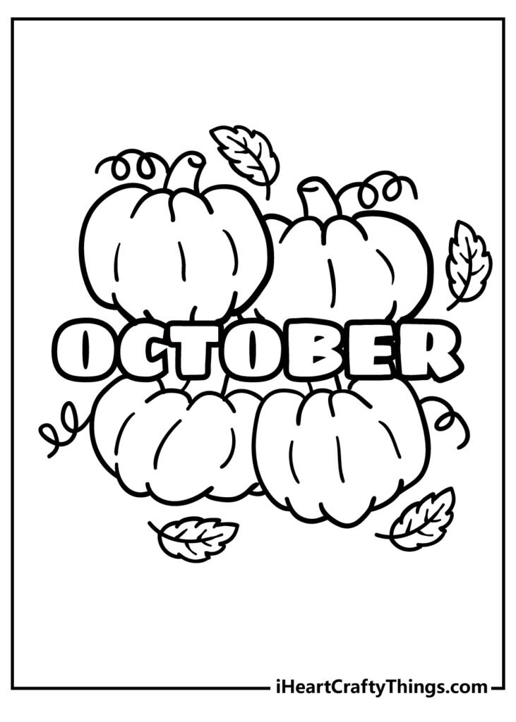 22 October Coloring Pages (100% Free Printables) October-10.jpg