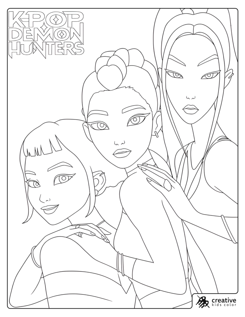 Huntrix-from-Kpop-Demon-Hunters-Coloring-Page.png